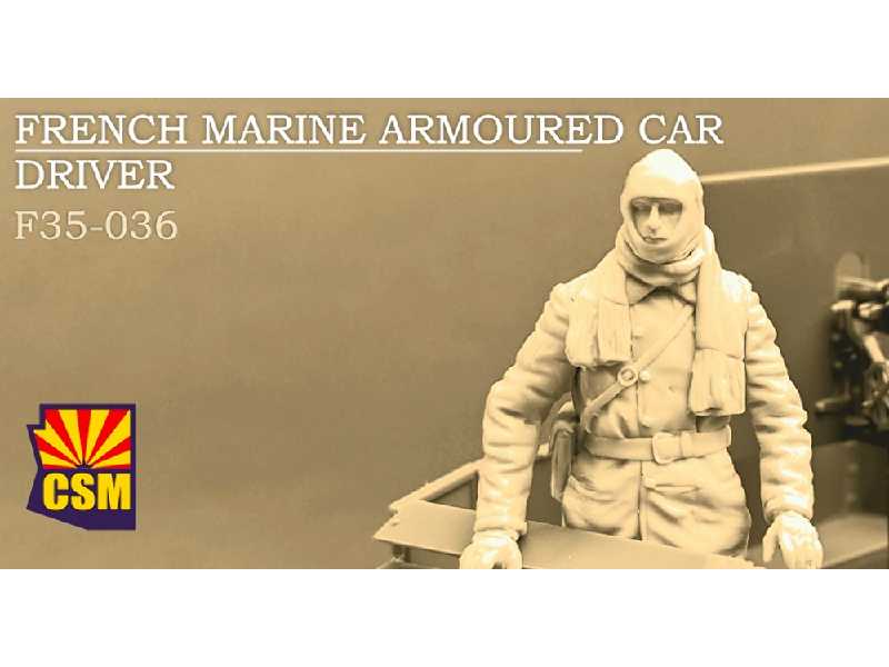 French Marine Armoured Car Driver - image 1