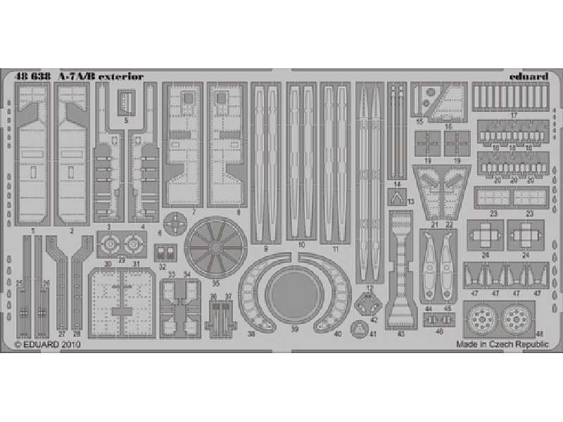 A-7A/ B exterior 1/48 - Hobby Boss - image 1