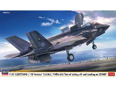 F-35 Lightning Ii (B Version) 'u.S.M.C. Vmfa-242 Test Of Taking Off And Landing On Izumo' - image 1