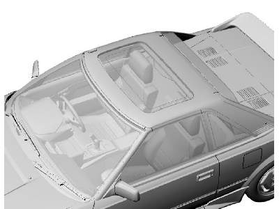 21151 Toyota Mr2 (Aw11) Early Version G-limited (Moon Roof) (1984) - image 8