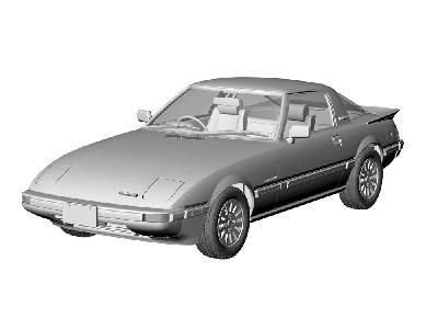 21152 Mazda Savanna Rx-7 (Sa22c) Late Version Turbo Gt (1983) - image 2