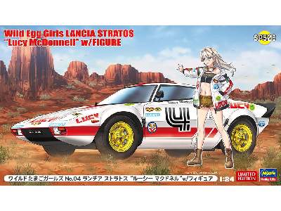 52328 Wild Egg Girls Lancia Stratos Lucy Mcdonnell W/Figure - image 1