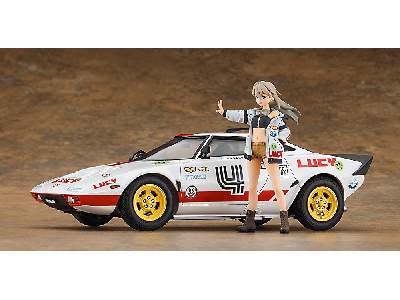 52328 Wild Egg Girls Lancia Stratos Lucy Mcdonnell W/Figure - image 2