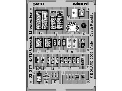 A-7D exterior 1/32 - Trumpeter - image 2