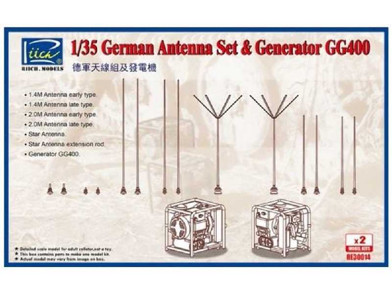 German Antenna Set & Gg400 Generator - image 1