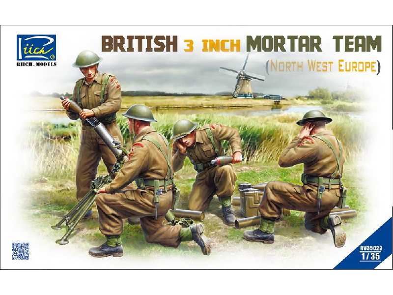 British 3 Inch Mortar Team Set (North West Europe) - image 1