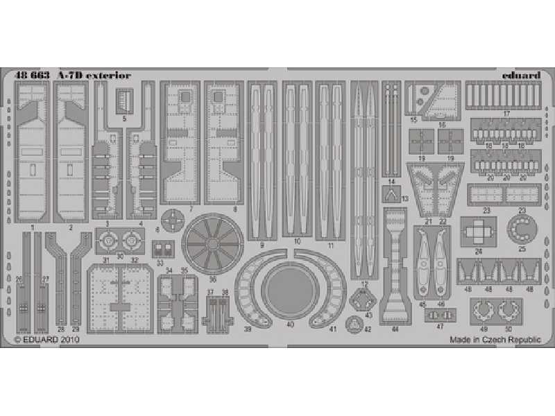 A-7D exterior 1/48 - Hobby Boss - image 1