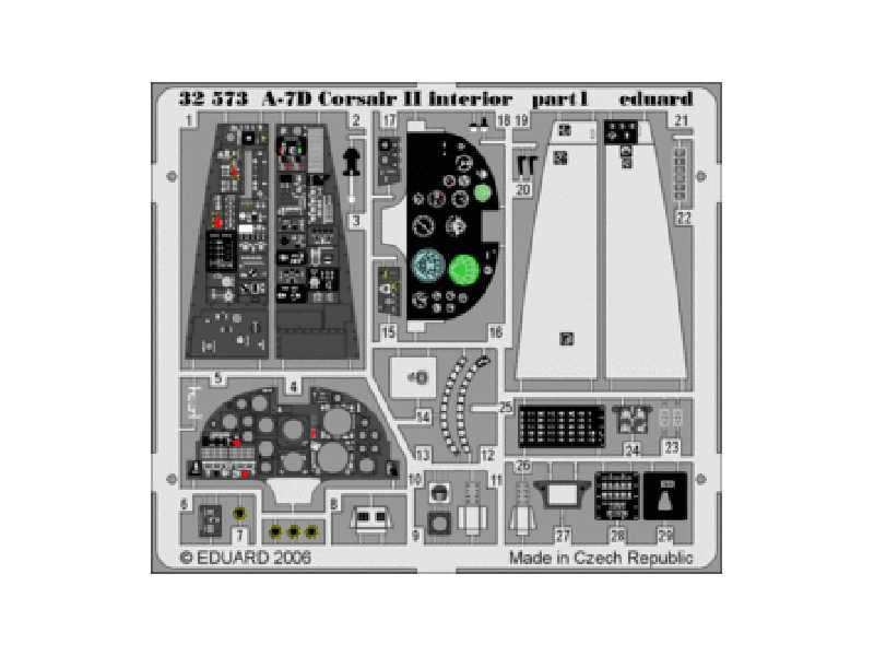 A-7D interior 1/32 - Trumpeter - image 1