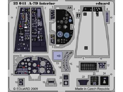 A-7D interior S. A. 1/32 - Trumpeter - image 1