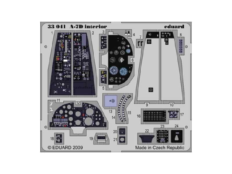 A-7D interior S. A. 1/32 - Trumpeter - image 1
