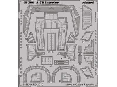 A-7D interior S. A. 1/48 - Hobby Boss - image 1