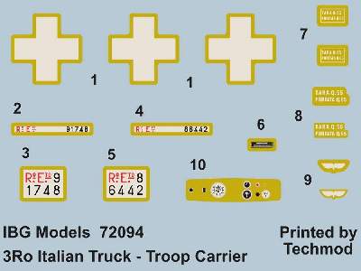 Lancia 3Ro Italian Truck - Troop Carrier - image 11