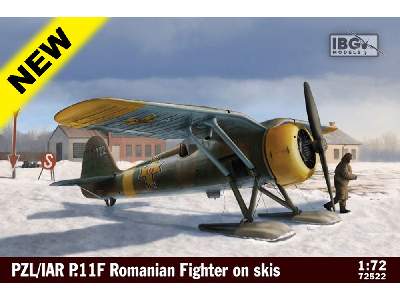 PZL/IAR P.11F Romanian Fighter on skis - image 1