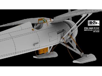 PZL/IAR P.11F Romanian Fighter on skis - image 23