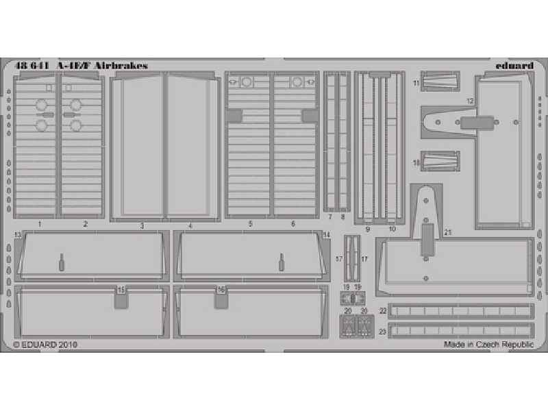 A-4E/ F airbrakes 1/48 - Hasegawa - image 1