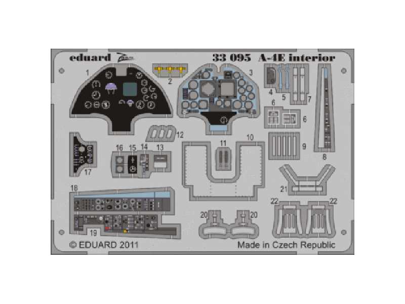 A-4E interior S. A. 1/32 - Trumpeter - image 1