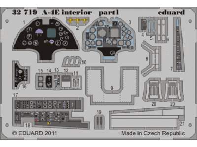 A-4E interior S. A. 1/32 - Trumpeter - image 1