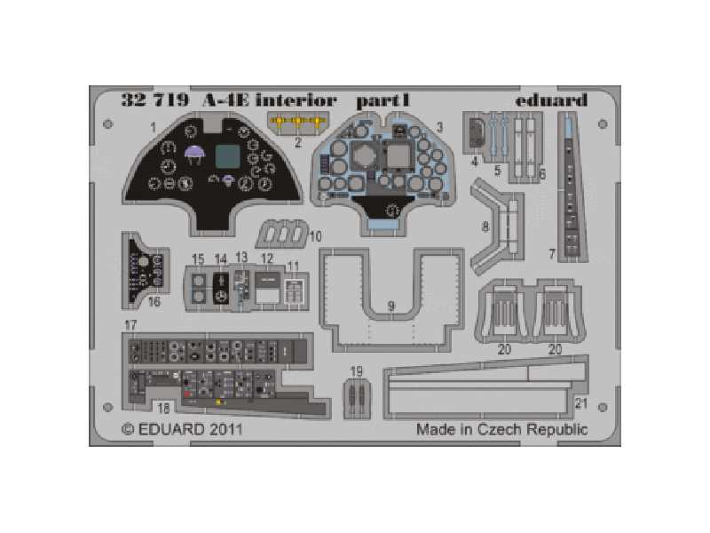 A-4E interior S. A. 1/32 - Trumpeter - image 1