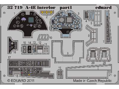 A-4E interior S. A. 1/32 - Trumpeter - image 2