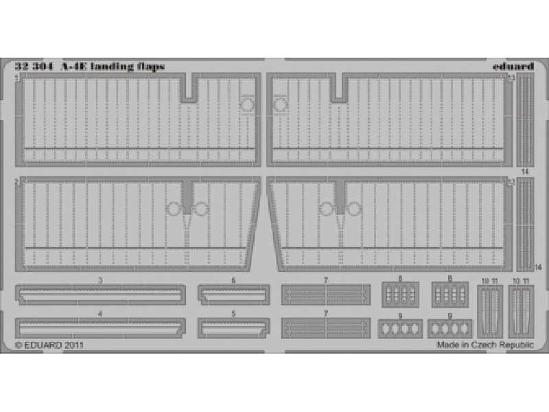 A-4E landing flaps 1/32 - Trumpeter - image 1