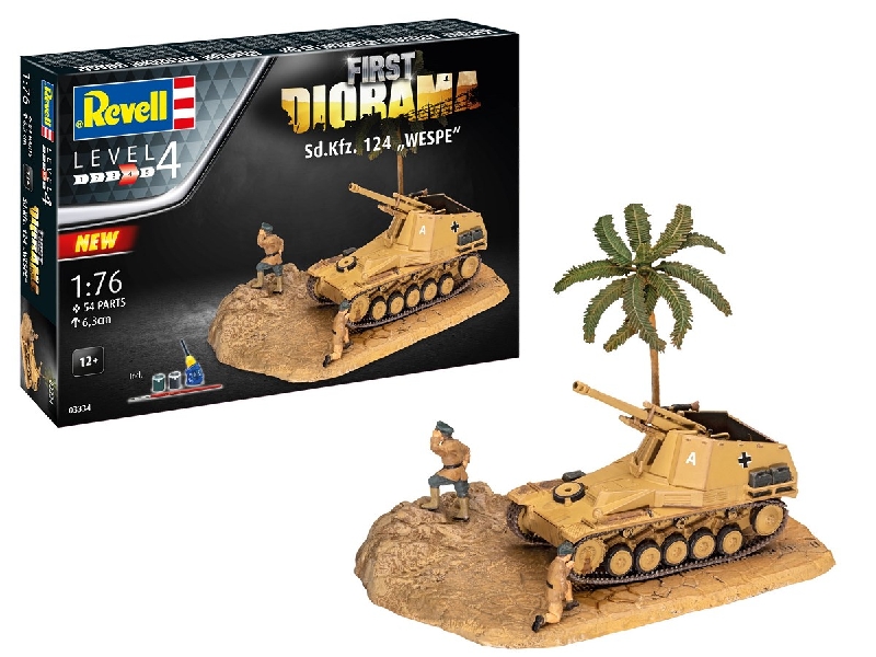 First Diorama Set - Sd.Kfz. 124 Wespe - image 1 First Diorama Set - Sd.Kfz. 124 Wespe - image 1