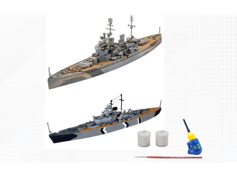 First Diorama Set - Bismarck Battle - image 1 First Diorama Set - Bismarck Battle - image 1