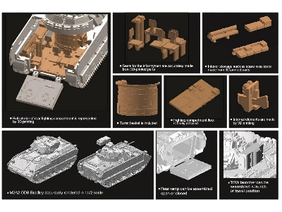 M2A2 ODS Bradley w/Interior - image 2