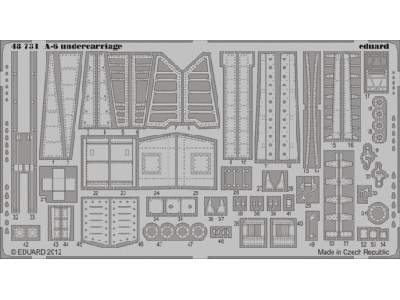 A-6 undercarriage 1/48 - Kinetic - image 1