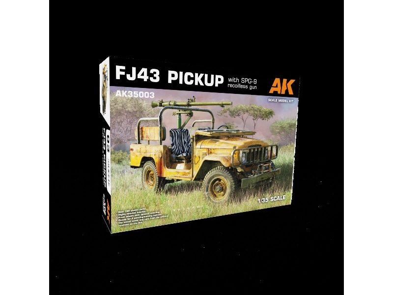 Fj43 Pickup With Spg-9 Recoilless Gun - image 1