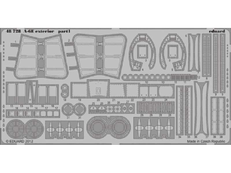 A-6E exterior 1/48 - Kinetic - image 1