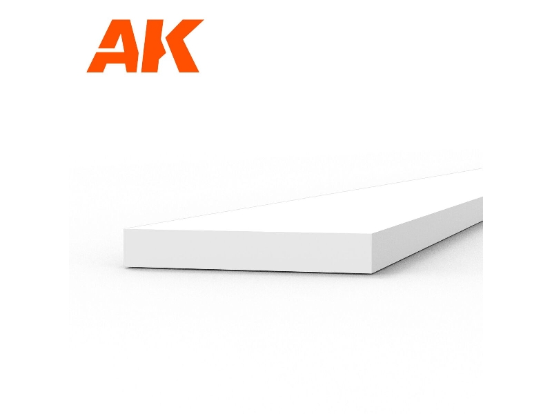 Strips 0.75 X 5.00 X 350mm - Styrene Strip - (1 Units) - image 1 Strips 0.75 X 5.00 X 350mm - Styrene Strip - (1 Units) - image 1