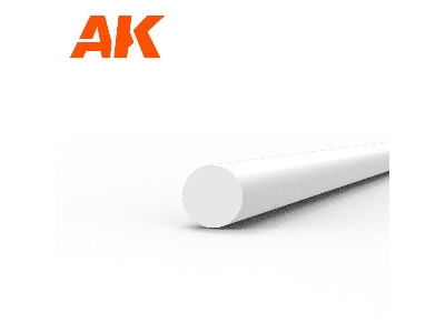 Rod 1.50 Diameter X 350mm - Styrene Rod - (1 Units) - image 1