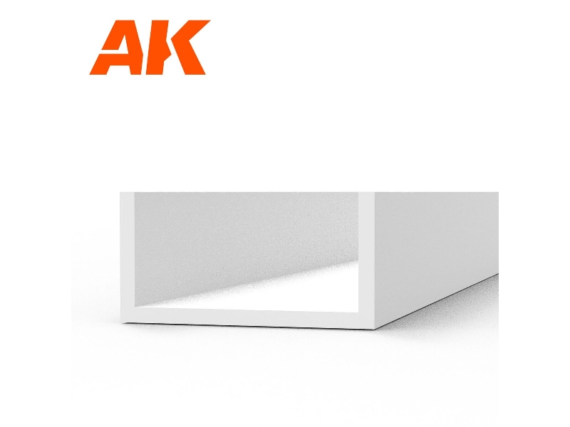 U Channel 5.0 Width X 350mm - Styrene U Channel - (1 Units) - image 1