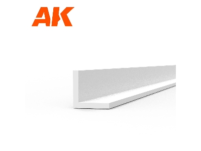 Angle 2.0 X 2.0 X 350mm - Styrene Angle - (1 Units) - image 1