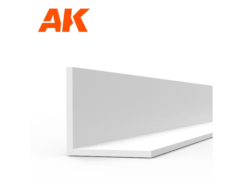 Angle 4.0 X 4.0 X 350mm - Styrene Angle - (1 Units) - image 1