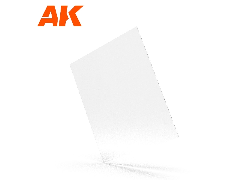 0.3mm Thickness X 245 X 195mm - Styrene Sheet - (1 Units) - image 1