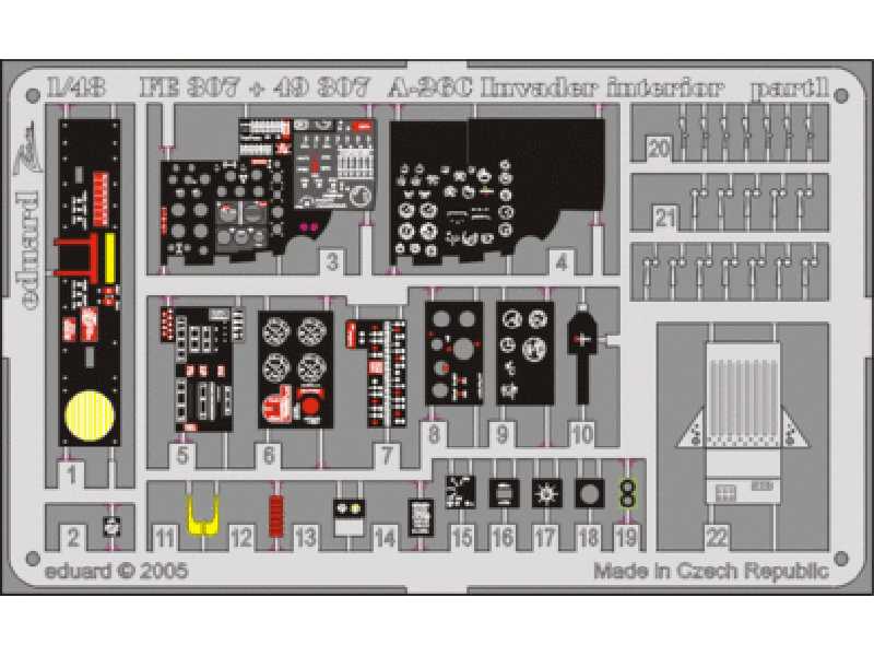 A-26C interior 1/48 - Monogram - image 1