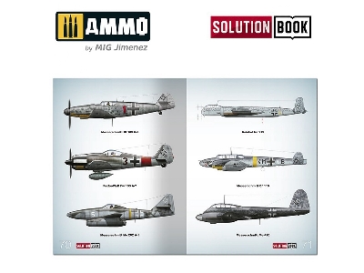 How To Paint Wwii Luftwaffe Mid War Aircraft Solution Book - image 10