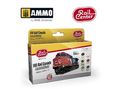Ammo Rail Center - Via Rail Canada Locomotives - image 1