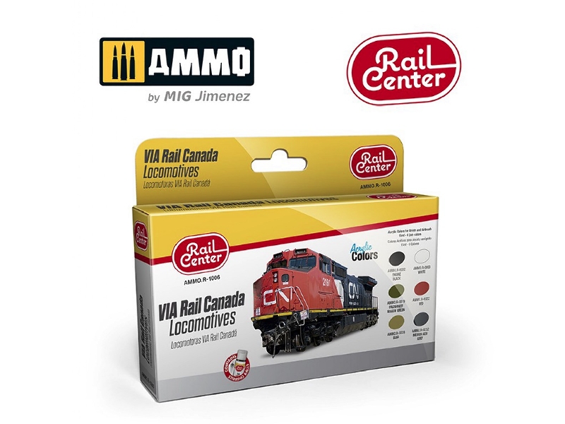 Ammo Rail Center - Via Rail Canada Locomotives - image 1