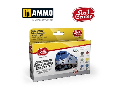 Ammo Rail Center - Classic American Railroad Companies - Locomotives Vol.2 - image 1