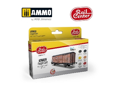 Ammo Rail Center - German Freight Cars - image 1