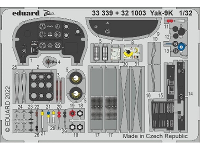 Yak-9K 1/32 - ICM - image 1
