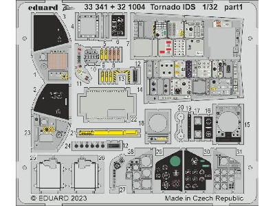 Tornado IDS interior 1/32 - ITALERI - image 1