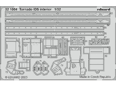 Tornado IDS interior 1/32 - ITALERI - image 3