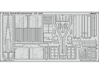 Tornado IDS undercarriage 1/32 - ITALERI - image 2