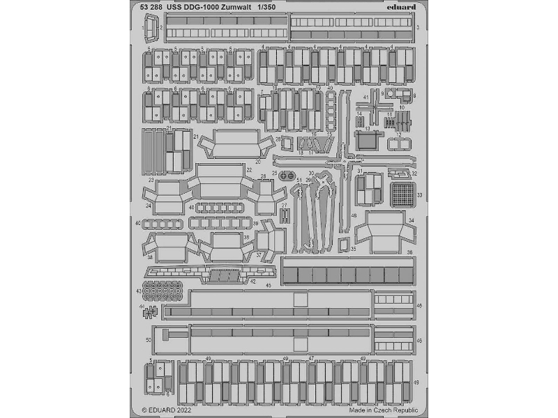 USS DDG-1000 Zumwalt 1/350 - SNOWMAN MODELS - image 1