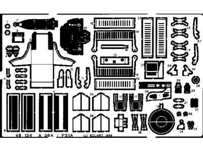 A-36/ P-51A 1/48 - Accurate Miniatures - image 1