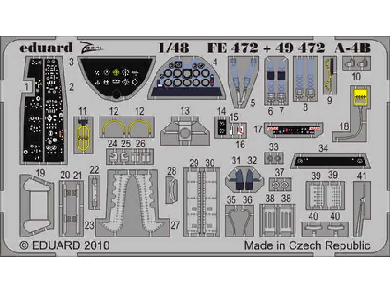 A-4B S. A. 1/48 - Hasegawa - - image 1