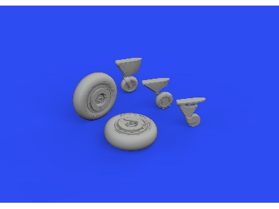 F4F-4 wheels early 1/48 - EDUARD - image 6